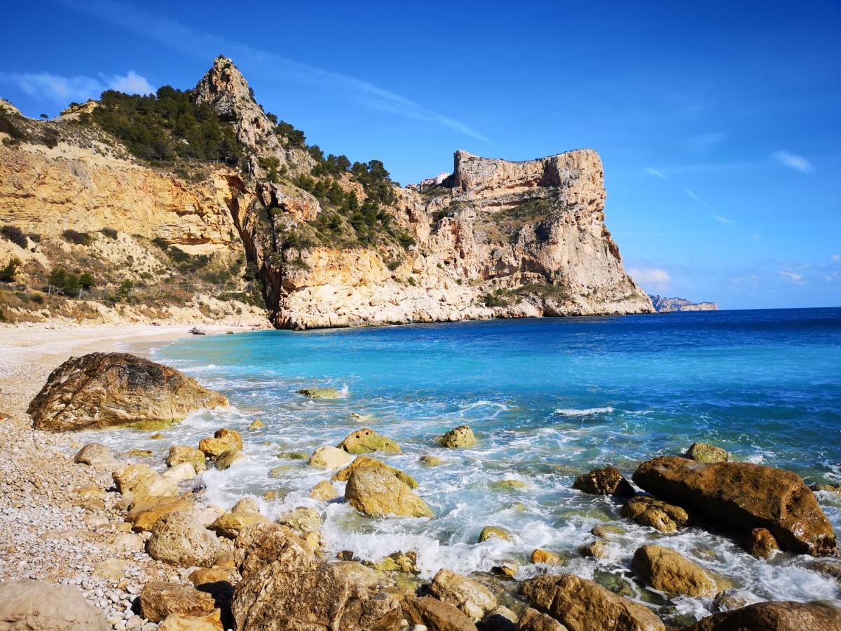 La Madrugada - Luxury Moraira Villa With Sea Views And Private Heated Pool 外观 照片