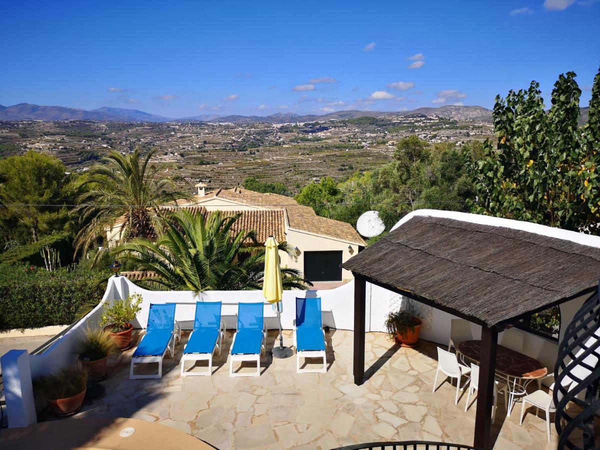 La Madrugada - Luxury Moraira Villa With Sea Views And Private Heated Pool 外观 照片
