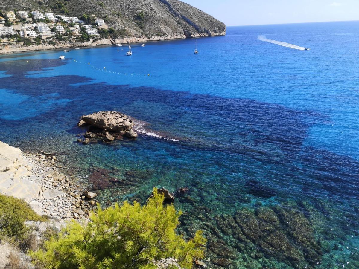 La Madrugada - Luxury Moraira Villa With Sea Views And Private Heated Pool 外观 照片