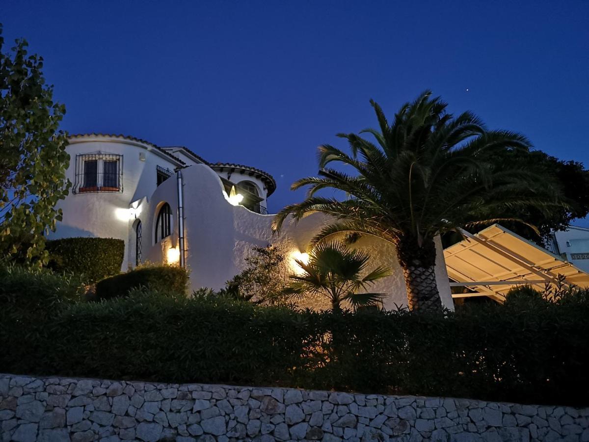 La Madrugada - Luxury Moraira Villa With Sea Views And Private Heated Pool 外观 照片