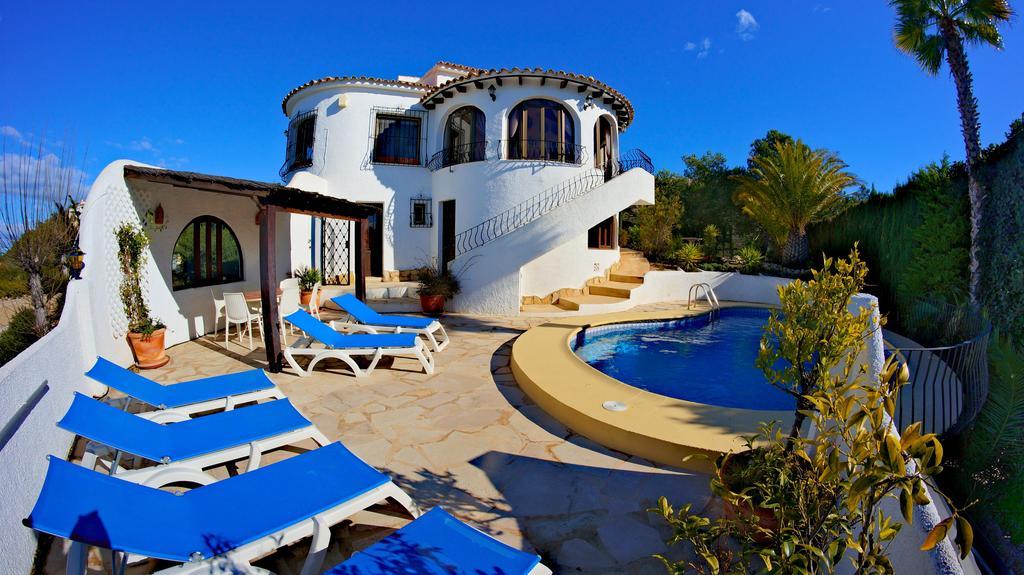 La Madrugada - Luxury Moraira Villa With Sea Views And Private Heated Pool 外观 照片