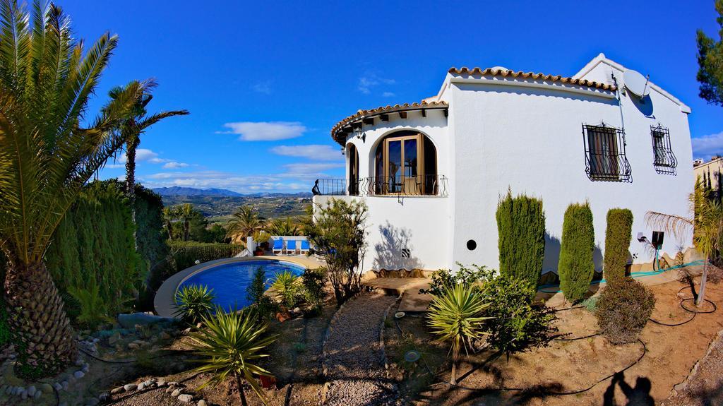 La Madrugada - Luxury Moraira Villa With Sea Views And Private Heated Pool 外观 照片