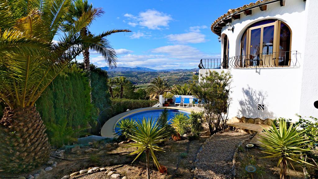La Madrugada - Luxury Moraira Villa With Sea Views And Private Heated Pool 外观 照片